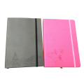 Полный цвета PU кожаный ноутбук блокнот книга в твердой обложке печатание